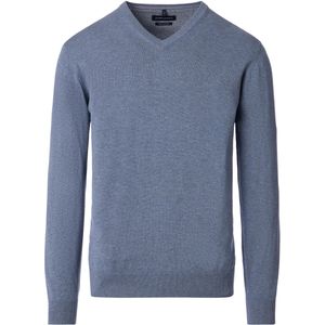 Casa Moda Pullover V-Ausschnitt Grey Indigo - Größe L