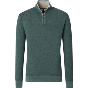 Casamoda - Vest - Groen - 100% Katoen - Regular Fit