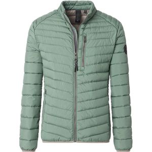 Casa Moda Jas - Lightweight Ribstop - Lichtgroen - Heren - Tussenjas - Water- en Windafstotend