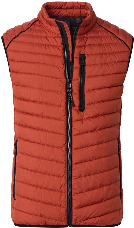 Casa Moda Outdoor vest oranje, Effen