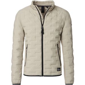 Casa Moda - Tussenjas - Beige - Polyester - Wijde Fit