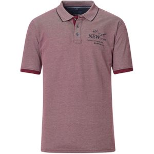 Casa Moda - Polo Korte mouw - Heren - XL - rood - Katoen - 954383700