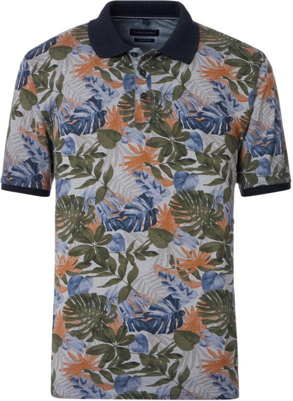 Casamoda Polo Korte Mouw - Blauw