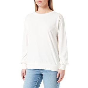 ESPRIT Dames Cmt Co Sweatshi Pyjama-bovendeel, off-white, L