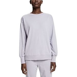 ESPRIT Dames Cmt Co Sweatshi Pyjama-bovendeel, Lichtblauwe lavender., XS