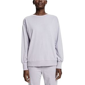 ESPRIT CMT Damespyjama Top Co Sweatshi, lichtblauwe lavendel