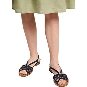 ESPRIT riempjes dames sandalen, 400 marineblauw
