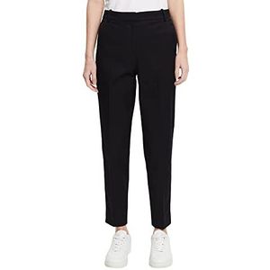 ESPRIT Collection Dames 022EO1B318 broek, 001/BLACK, standaard