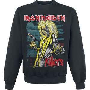 Iron Maiden - Killers Green Clouds - Sweatshirt - Zwart