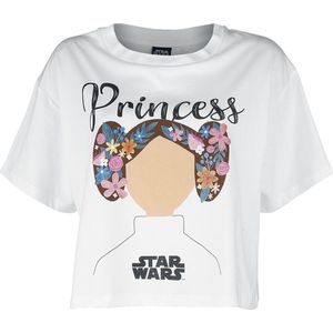 Star Wars - Princess Lea - T-shirt - Wit - 100% Katoen