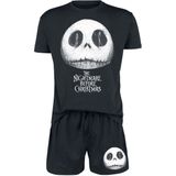 The Nightmare Before Christmas - Jack & Sally - Pyjama - Zwart