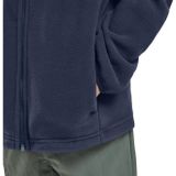 Sweatvest - Night Blue - Logoborduursel - Ritssluiting - Lange Mouwen