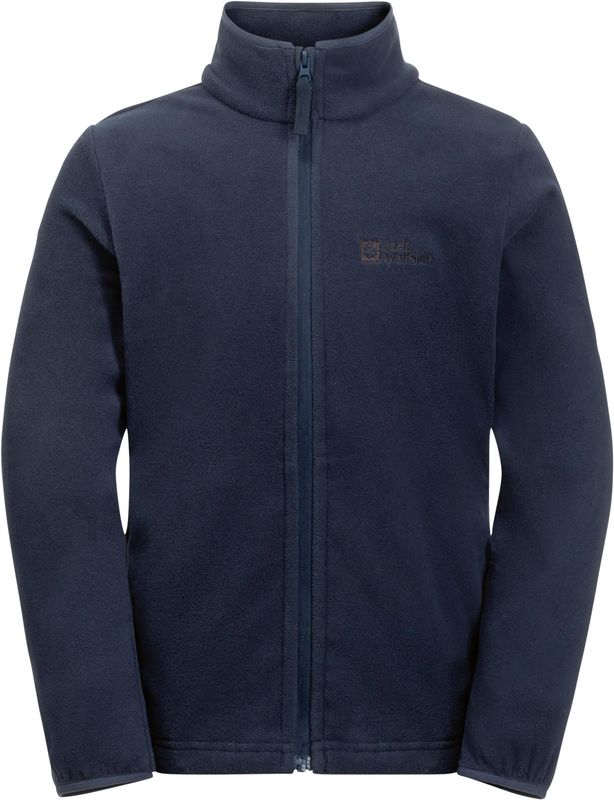 Sweatvest - Night Blue - Logoborduursel - Ritssluiting - Lange Mouwen