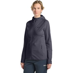 Jack Wolfskin Fleecejacke »BAISELBERG HOODED FZ W«, mit Kapuze