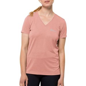 Jack Wolfskin Crosstrail T-shirt voor dames, roze, dawn, XS, Rose Dawn, XS