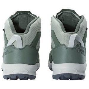 Jack Wolfskin Woodland 2 Texapore Mid W damessneakers, Hedge groen