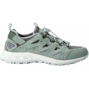 Jack Wolfskin - Woodland 2 Hybrid Low - Sneakers - Mint Groen - Ademend Mesh