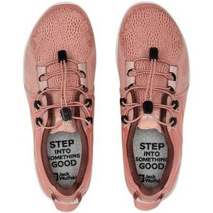 Jack Wolfskin - Dromoventure Knit Low - Wandelschoenen - Astro Dust - Textiel/Leer