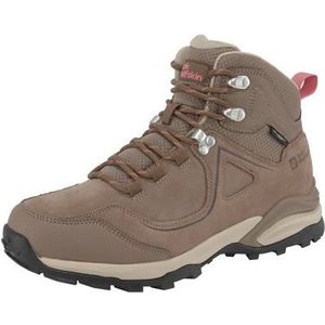 Jack Wolfskin Sunset Hike Texapore Mid W wandelschoenen voor dames, Olifant.