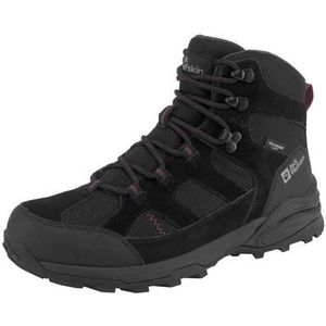 Jack Wolfskin - Trail Hiker - Wandelschoen - Zwart - Leer/Textiel