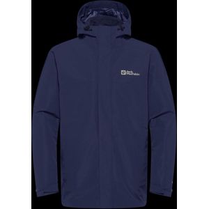Jack Wolfskin ALTENBERG 3IN1 JKT Heren Outdoorjas - midnight sky