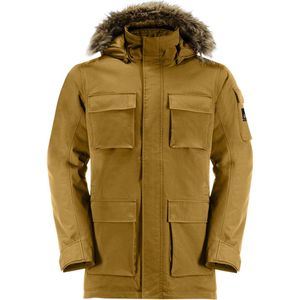 Jack Wolfskin - Glacier Canyon Parka - Waterdichte Winterjas - Mustard - Synthetische Vezels