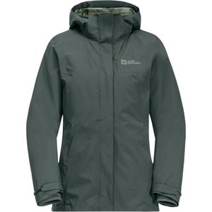 LUNTAL - 3IN1-Jas - Waterdicht - Zwart - TEXAPORE CORE 2L, PRIMALOFT® BLACK RISE