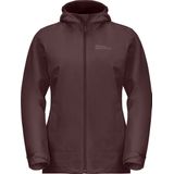 Jack Wolfskin Womens Moonrise 3-in-1 Jacket 3-in-1-jas (Dames |purper |waterdicht)