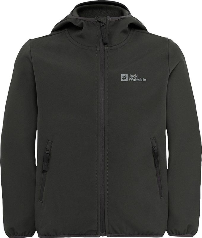 Outdoorjas - Softshell Jas - Effen - Met Capuchon - Gerecycled Materiaal