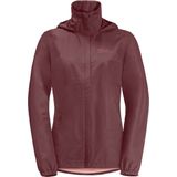 Jack Wolfskin STORMY POINT 2L JKT W Dames Outdoorjas red ochre