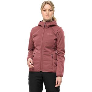 Jack Wolfskin - Softshell-Jack WINDHAIN HOODY - Groen - Polyester