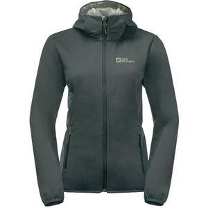 WINDHAIN - Hoody - Softshell Jas - Zwart - Polyester - Dames