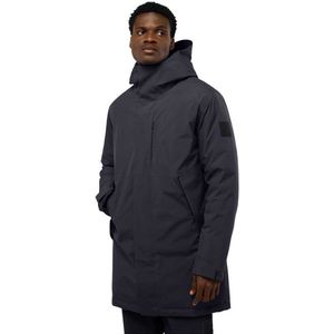 Jack Wolfskin - Brandenburger Coat - Donsjas - Waterdicht - Lange Parka - Zwart