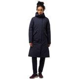 Jack Wolfskin - Brandenburger Coat - Donsjas - Waterdicht - Lange Parka - Zwart