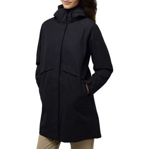 Jack Wolfskin BAYLIGHT 3IN1 COAT Dames Outdoorjas - Black - Gerycycled Texapore Ecosphere Pro