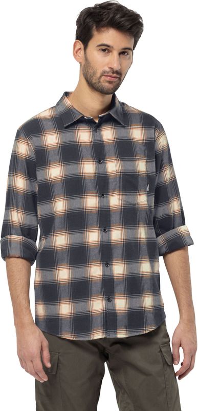 Effen Geruit Overhemd - Vochttransport - Ademend Vermogen