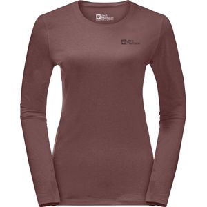 Jack Wolfskin Dames Sky Thermal L/S W wandelshirt, Mineraal Rood, XS