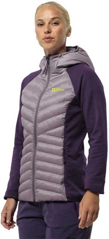 Jack Wolfskin - Routeburn Pro Hybrid - Tussenjas - Zwart - Polyester