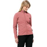 Jack Wolfskin - Fleecejack Taunus - Lichte Rekbare Ademende Midlayer - Kleur: Mineral Red