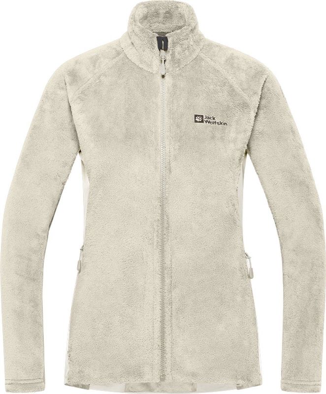 Jack Wolfskin - ROTWAND FZ - Fleecejack - Seal - 100% Polyester