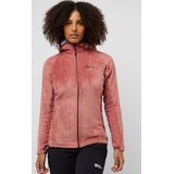 Jack Wolfskin - Rotwand Hooded Fz W - Fleece Jacket - Mineraal Rood