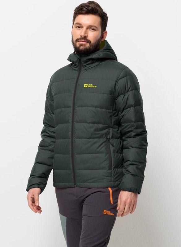 Jack Wolfskin Daunenjacke "ATHER DOWN HOODY M", mit Kapuze