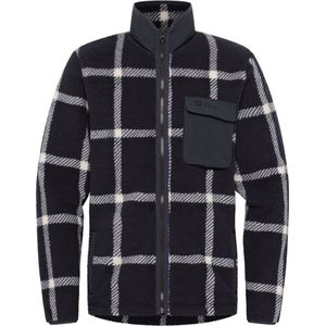 Jack Wolfskin - Felsicht Check - Fleece Vest - Zwart - 100% Polyester
