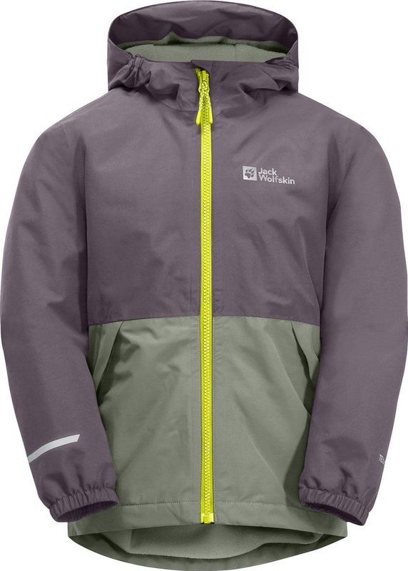 Jack Wolfskin SNOWY DAYS JACKET K Meisjes Outdoorjas - wild blossom