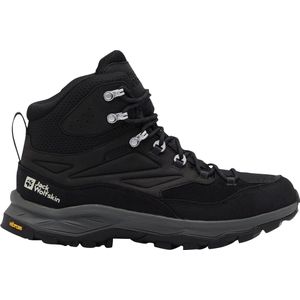 Jack Wolfskin - Cyrox Texapore Mid - Wandelschoenen - Grijs - Leer en Textiel