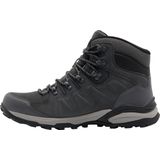 Jack Wolfskin - Refugio Texapore Mid - Wandelschoenen - Zwart - Suèdeleer