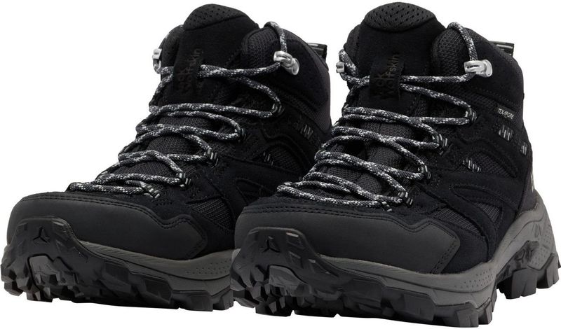Jack Wolfskin - Vojo Tour Texapore Mid - Wandelschoenen - Grijs - Leer/Textiel