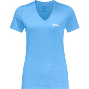 Jack Wolfskin - Crosstrail - T-shirt - Ademend - Blauw - Texadri