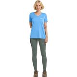 Jack Wolfskin - Crosstrail - T-shirt - Ademend - Blauw - Texadri