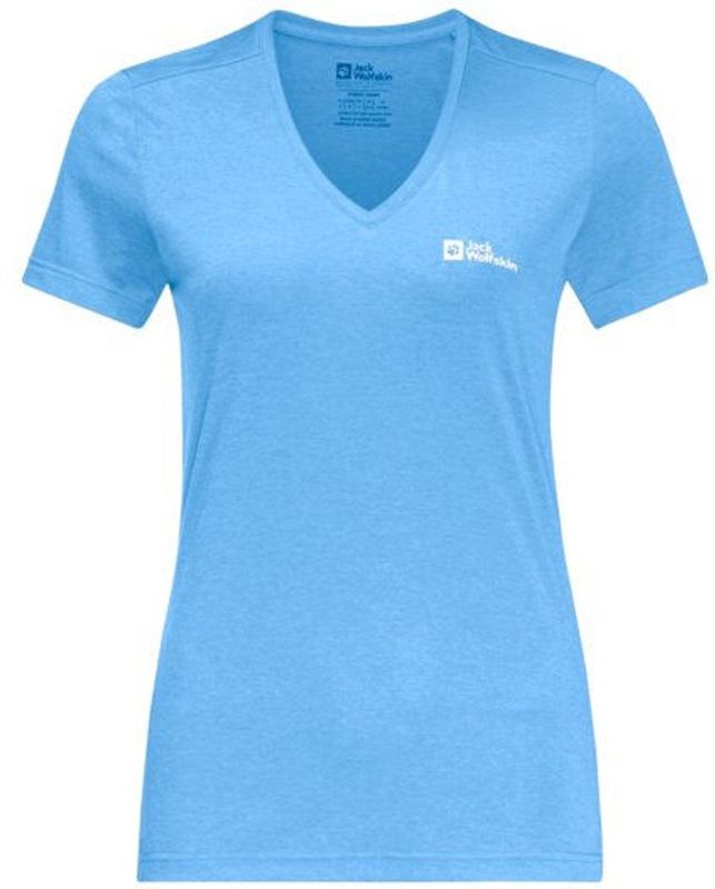 Jack Wolfskin - Crosstrail - T-shirt - Ademend - Blauw - Texadri